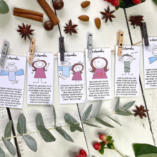 Adventskalender - Jesu fødsel